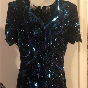 Beautiful Beaded Cocktail Dress